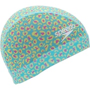 レオパードメッシュキャップ Leopard Mesh Cap SE12452 ターコイズ TQ Mサイズ [スイミング キャップ]