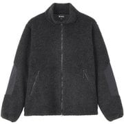 ウールボアフリースフルジップジャケット Wool Boa Fleece Full Zip Jacket GL34312 ミックスチャコール XC サイズ4 [アウトドア フリース ユニセックス]