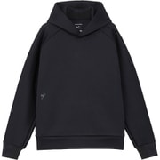 アガヴェ/エアジャージフーディ AGAVE/AIR JERSEY HOODIE KSU24302 ブラック K XSサイズ [アウトドア パーカー ユニセックス]