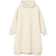 アガヴェ/ エアジャージワンピースポンチョ AGAVE/ Air Jersey One Piece Poncho KSW24301 オートミール(OM) Lサイズ [アウトドア スウェットワンピース レディース]