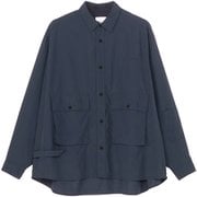 フォークス/ ロングスリーブユーティリティシャツ FORKS/ L/S Utility Shirt KSU34341 ダークネイビー(DN) Lサイズ [アウトドア シャツ ユニセックス]