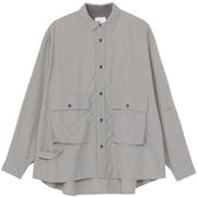 フォークス/ ロングスリーブユーティリティシャツ FORKS/ L/S Utility Shirt KSU34341 モッキンググレー(MG) Mサイズ [アウトドア シャツ ユニセックス]