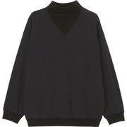 バリトン/ ヘビーウォームスウェットモックネック KSU24307 ブラック K Mサイズ [アウトドア スウェット ユニセックス]