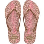 41033528548334 [ビーチサンダル Slim Animals（スリムアニマル） Rose Gold/Metallic Rose Gold 334（22cm） 正規輸入品]