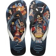 41482386790390 [ビーチサンダル Top One Piece（トップ ワンピース） White/Grey Lead 390（25/26cm） 正規輸入品]