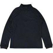 ウィメンズ クライムスキンハーフジップロングスリーブ W's Climb Skin Half-zip L/S TSAWC075 004 ネイビー Sサイズ [アウトドア カットソー レディース]