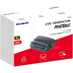 ビデオキャプチャー・キャプチャーボード AVerMedia LIVE GENERATOR PORTABLE GC515 AVERMEDIA LIVE GENERATOR PORTABLE GC515BK [ブラック] 価格