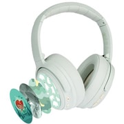 BuddyPhones COSMOS FUN Green キッズ用ワイヤレスヘッドホン ハイブリッドアクティブノイズキャンセリング搭載 グリーン BT-BP-COSMOSF-GR