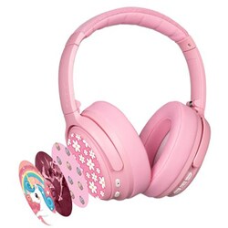 BuddyPhones COSMOS FUN Pink キッズ用ワイヤレスヘッドホン ハイブリッドアクティブノイズキャンセリング搭載 ピンク BT-BP-COSMOSF-PK