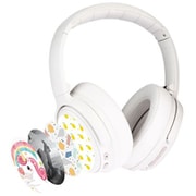 BuddyPhones COSMOS FUN White キッズ用ワイヤレスヘッドホン ハイブリッドアクティブノイズキャンセリング搭載 ホワイト BT-BP-COSMOSF-WH