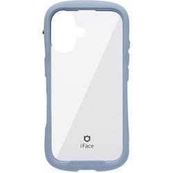41-979655 [iPhone 16用 iFace Reflection 強化ガラスクリアケース ペールブルー]