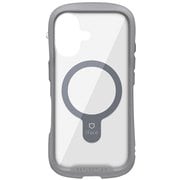 41-980026 [iPhone 16用 iFace Reflection MagSynq 強化ガラスクリアケース グレー]