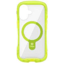 41-980224 [iPhone 16用 iFace Reflection Neo MagSynq 強化ガラスクリアケース クリアイエロー]