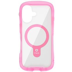 41-980248 [iPhone 16用 iFace Reflection Neo MagSynq 強化ガラスクリアケース クリアピンク]
