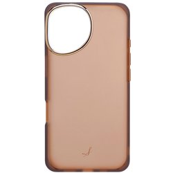 669-978825 [iPhone 16用 salisty クリアカラー 耐衝撃 ハードケース ブラウン]