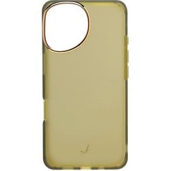 669-978832 [iPhone 16用 salisty クリアカラー 耐衝撃 ハードケース オリーブ]