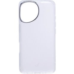 669-978849 [iPhone 16用 salisty クリアカラー 耐衝撃 ハードケース シルバー/クリア]