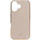 669-978924 [iPhone 16用 salisty マットカラー 耐衝撃 ハードケース グレージュ]
