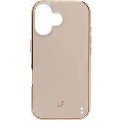 669-978924 [iPhone 16用 salisty マットカラー 耐衝撃 ハードケース グレージュ]