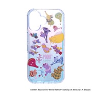 669-979099 [iPhone 16用 HIGHER ハイブリッドクリアケース 耐衝撃 ディズニーキャラクター くまのプーさん/ナイトメア]