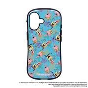 41-980781 [iPhone 16用 iFace First Class MagSynq ケース スポンジ・ボブ エメラルド 総柄]
