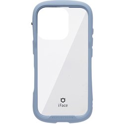 41-979716 [iPhone 16 Pro用 iFace Reflection 強化ガラスクリアケース ペールブルー]