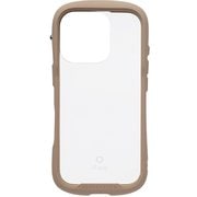 41-979990 [iPhone 16 Pro用 iFace Reflection Frost 強化ガラスクリアケース ベージュ]