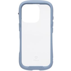 41-980002 [iPhone 16 Pro用 iFace Reflection Frost 強化ガラスクリアケース ペールブルー]
