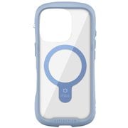 41-980095 [iPhone 16 Pro用 iFace Reflection MagSynq 強化ガラスクリアケース ペールブルー]