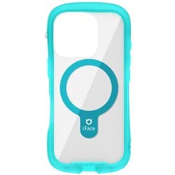 41-980255 [iPhone 16 Pro用 iFace Reflection Neo MagSynq 強化ガラスクリアケース クリアブルー]