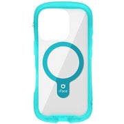 41-980255 [iPhone 16 Pro用 iFace Reflection Neo MagSynq 強化ガラスクリアケース クリアブルー]