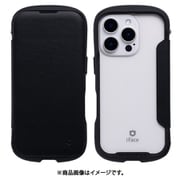 41-980323 [iPhone 16 Pro用 iFace Reflection ダイアリー ポリカーボネート クリアケース 手帳型 ブラック]