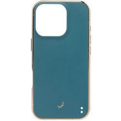 669-978955 [iPhone 16 Pro用 salisty マットカラー 耐衝撃 ハードケース ターコイズ]