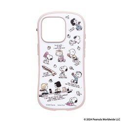 41-980729 [iPhone 16 Pro用 iFace First Class MagSynq ケース PEANUTS（ピーナッツ） MUNCH・TIME・総柄]