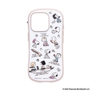 41-980729 [iPhone 16 Pro用 iFace First Class MagSynq ケース PEANUTS（ピーナッツ） MUNCH・TIME・総柄]