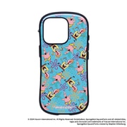 41-980811 [iPhone 16 Pro用 iFace First Class MagSynq ケース スポンジ・ボブ エメラルド 総柄]