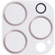 41-982945 [iPhone 16 Pro/16 Pro Max用 iFace Tempered Glass Camera Lens Protector 強化ガラス カメラレンズプロテクター メタルゴールド]