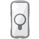 41-980125 [iPhone 16 Plus用 iFace Reflection MagSynq 強化ガラスクリアケース グレー]