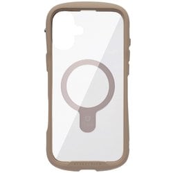 41-980132 [iPhone 16 Plus用 iFace Reflection MagSynq 強化ガラスクリアケース ベージュ]
