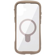 41-980132 [iPhone 16 Plus用 iFace Reflection MagSynq 強化ガラスクリアケース ベージュ]