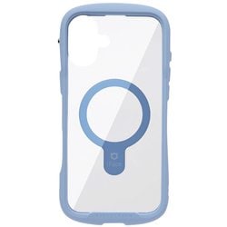 41-980149 [iPhone 16 Plus用 iFace Reflection MagSynq 強化ガラスクリアケース ペールブルー]