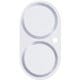 41-982884 [iPhone 16/16 Plus用 iFace Tempered Glass Camera Lens Protector 強化ガラス カメラレンズプロテクター メタルシルバー]