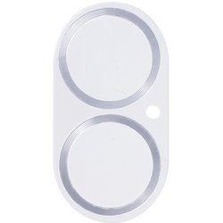 41-982884 [iPhone 16/16 Plus用 iFace Tempered Glass Camera Lens Protector 強化ガラス カメラレンズプロテクター メタルシルバー]