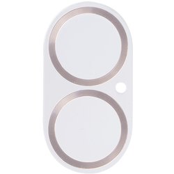 41-982891 [iPhone 16/16 Plus用 iFace Tempered Glass Camera Lens Protector 強化ガラス カメラレンズプロテクター メタルゴールド]