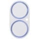 41-982907 [iPhone 16/16 Plus用 iFace Tempered Glass Camera Lens Protector 強化ガラス カメラレンズプロテクター メタルペールブルー]