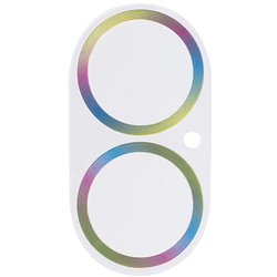 41-982914 [iPhone 16/16 Plus用 iFace Tempered Glass Camera Lens Protector 強化ガラス カメラレンズプロテクター メタルレインボー]