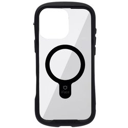 41-980163 [iPhone 16 Pro Max用 iFace Reflection MagSynq 強化ガラスクリアケース ブラック]