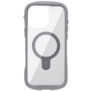 41-980170 [iPhone 16 Pro Max用 iFace Reflection MagSynq 強化ガラスクリアケース グレー]