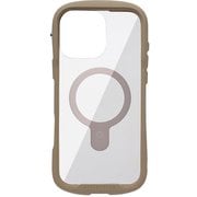 41-980187 [iPhone 16 Pro Max用 iFace Reflection MagSynq 強化ガラスクリアケース ベージュ]