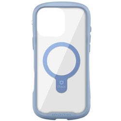 41-980194 [iPhone 16 Pro Max用 iFace Reflection MagSynq 強化ガラスクリアケース ペールブルー]